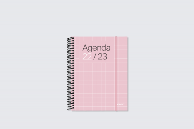Additio A142-DP Agenda Universal Día Página color azul claro 